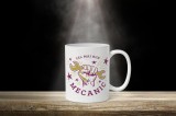 Cana alba personalizata Cel Mai Bun Mecanic, INOVATIX&reg;. 330ml