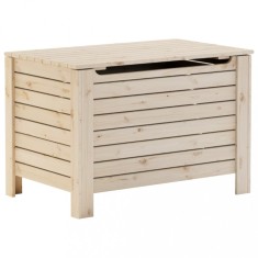 Cutie de depozitare cu capac &amp;quot;RANA&amp;quot; 80x49x54 cm, lemn masiv pin foto