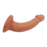 Ispita Evei - Dildo realist 18.5 cm, crem &icirc;nchis