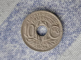 10 CENTIMES 1938 FRANTA, Europa