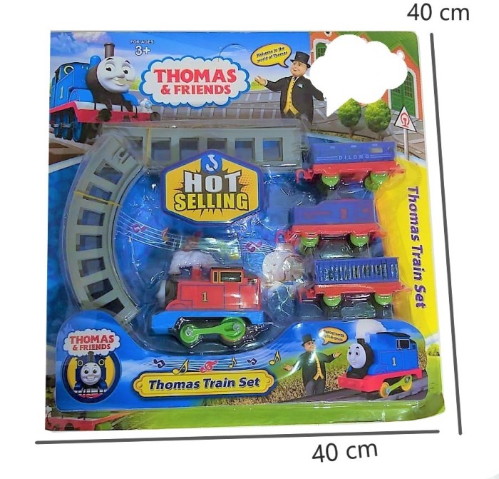 Set trenulet cu locomotiva Thomas, vagoane si cale ferata Set trenulet cu locomotiva Thomas, vagoane si cale ferata