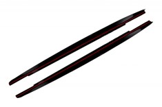 Extensii Praguri Laterale BMW Seria 5 G30 G31 (2017+) M Design Negru Lucios Performance AutoTuning foto