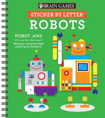 Sticker Puzzles Robots foto