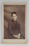 TANARA CU PARUL SCURT , FOTOGRAFIE C.D.V. , SFARSITUL SEC. XX