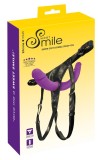 Strap on dublu Smile Super Soft mov