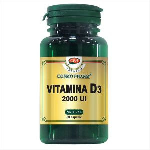 Vitamina D3 2000UI 60cps Cosmo Pharm foto
