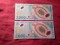 2 Bancnote 2000 lei 1999 Eclipsa , cal. f.buna - 1