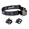 Kit Far Bicicleta LED Alb + 2 Rosii Aria Sport Plus, 4 Functii, Baterii Incluse, Montare Cadru