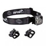 Kit Far Bicicleta LED Alb + 2 Rosii Aria Sport Plus, 4 Functii, Baterii Incluse, Montare Cadru