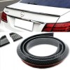 Eleron Auto Universal Cauciuc Carbon, 1.5m x 3.5cm, Tip M, Banda 3M, Ornamente Exterioare, Tuning Auto