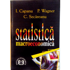 STATISTICA MACROECONOMICA de I. CAPANU, P. WAGNER, C. SECAREANU, 1997