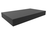 Carcasă oțel neagră 254x432x51mm