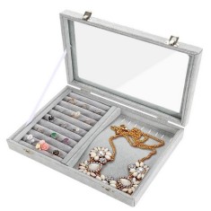 Caseta Gri pentru prezentare bijuterii WZ4341