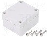 Carcasa policarbonat, 58mmx64mmx35mm, IP67, GAINTA - G201-IP67
