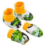 Set Botoșei Mănuși Bumbac 100% NICOL Colectia Tukan, Nou-Născuți, Bumbac Oeko-Tex, Fabricat &icirc;n Polonia