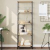 VidaXL Bibliotecă, stejar sonoma, 50x33x153 cm, lemn prelucrat 835275