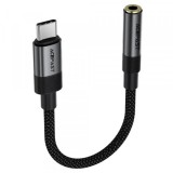 Adaptor Audio USB-C - 3.5mm Acefast J12, Negru