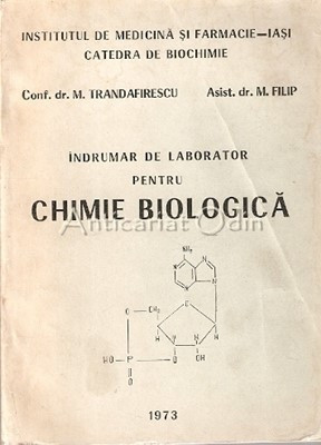 Indrumar De Laborator Pentru Chimie Biologica - M. Trandafirescu foto