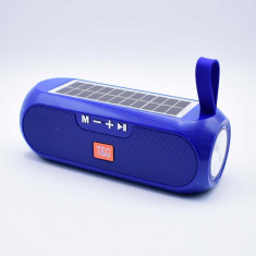 Boxa Portabilă cu încarcare solară, Bluetooth, 10W, USB, microSD, AUX, Radio