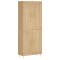Dulap inalt, stejar sonoma, 69,5x34x180 cm, lemn compozit