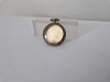 Carcasa Ceas de Buzunar Argint Dame, Open Face, Motive Florale, 29mm