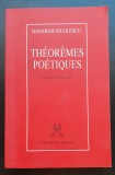 Theoremes Poetiques - Basarab Nicolescu (preface de Michel Camus) - autograf!!!