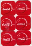 bnk div - Coca-Cola - Suport pentru pahar Coca Cola Music - set 6 bucati diferite