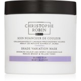 Christophe Robin Shade Variation Mask masca crema nutritiva pentru păr culoare Baby Blond 250 ml