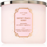 Cumpara ieftin Bath &amp; Body Works Snowy Peach Berry lum&acirc;nare parfumată 411 g