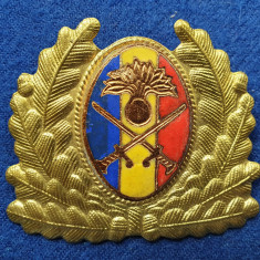 Insigna Militara Ofiter SUPERIOR INFANTERIE - Coifura insemn cascheta