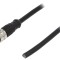Conector M12 mamă IP67, 8 pini