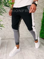 Pantaloni pentru barbati - slimfit - de trening - LICHIDARE STOC - A5186 foto