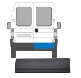 Bandou usa CITROEN JUMPER (244), 01.2002-08.2006; FIAT DUCATO (244), 04.2002-09.2006; PEUGEOT BOXER (244), 04.2002-08.2006, partea dreapta, negru; us