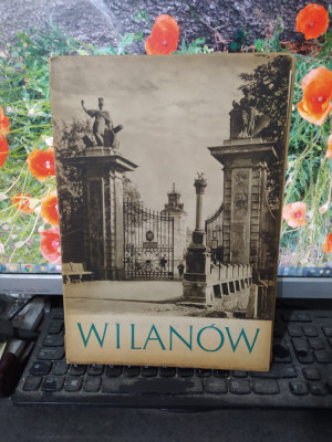 Wilanow, mapă cu 20 ilustrații, text Wojciech Fijalkowski, Varșovia 1955, 135 foto