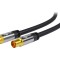 Cablu coaxial 75&Omega;, 3m, 9,5mm