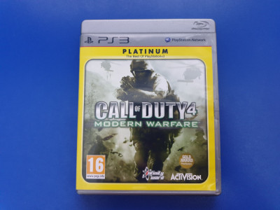 Call of Duty 4: Modern Warfare - joc PS3 (Playstation 3) foto