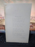 T. Robeanu, 7 poezii scrise de m&acirc;nă de un admirator, c. 1930, Rendez vous, 082