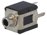 Soclu Jack 2,5mm Mono THT 2 Piste