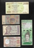 Set 5 bancnote de prin lume adunate (cele din imagini) #281, Africa