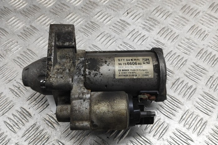 Electromotor PEUGEOT 3008 SUV 2017 OEM: 9675660680 30621059