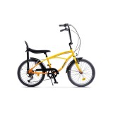 Bicicleta oras Pegas Strada Mini 7S MINI7S201GLB, 20", Galben