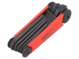 Kit Chei Imbus BAHCO - 8 Dimensiuni HEX pentru Diverse Aplicații