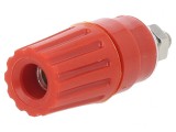 Soclu Banană 4mm 35A 60VDC Roșu Poliamidă, HIRSCHMANN