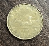 C50 - Moneda foarte veche - Canada - 1 dolar - 1989