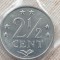 C2 Antilele Olandeze 2 1/2 cent 1981 UNC