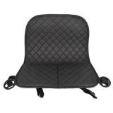 Protectie spate scaun auto imitatie piele Cod: 9070 - Negru cusatura Rosie Automotive TrustedCars, Oem