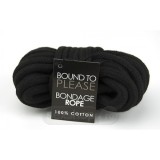 Legaturi si sfori - Bound to Please Franghie Bondage Neagra 10 metri