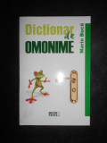 Marin Buca - Dictionar de omonime (2015)