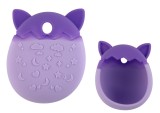 Husa pentru tamagotchi din silicon, mov, 10.1 x 6.9 cm, Lean 17228
