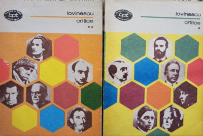 E. Lovinescu - Critice, 2 vol. (1979) foto